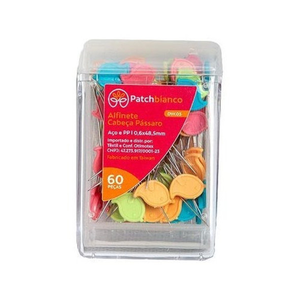 Alfinete Aço Cabeça Pássaro Dw 03 1