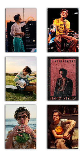 Poster Foto Harry Styles A4 X9 Unidades 0