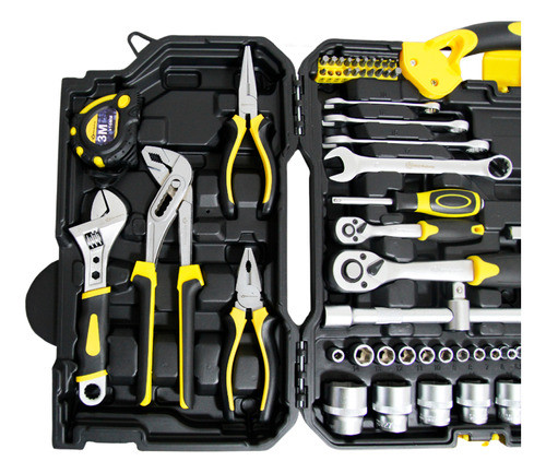 Jogo De Ferramentas Premium Cromo Vanadium  110 Peças 1