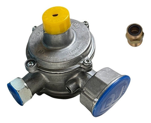 Regulador Gas Natural 10 Mt3 + Manguito Canplast 0