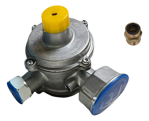 Regulador Gas Natural 10 Mt3 + Manguito Canplast 0