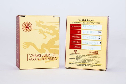 2 Cajas De 100 Agujas Semipermanentes/para Auriculoterapia 1