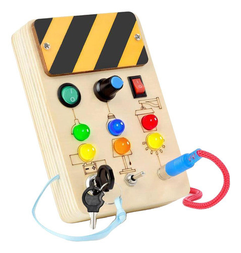 Quadro Ocupado Com Luz Led, Quadro Ocupado Montessori 1