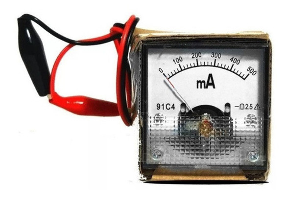 Mini Amperímetro Fonte Manutenção De Celulares Placa 0