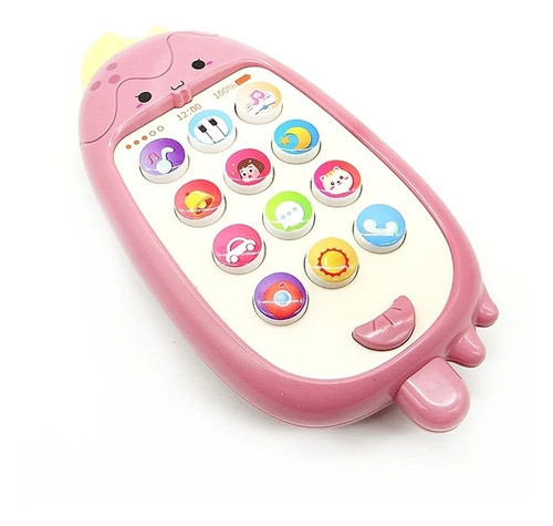 Telefono Celular Bebé Infantil A Pila Sonido Música Ltf Shop 0