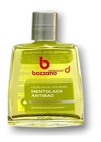 Loção Facial Pós Barba Bozzano Mentolada Antibac 100ml 0