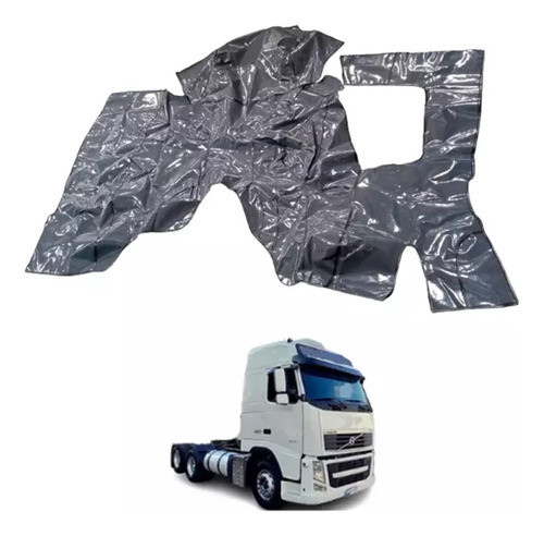 Tapete Vinil Cinza Para Volvo Fh Globetrotter Automatico 0