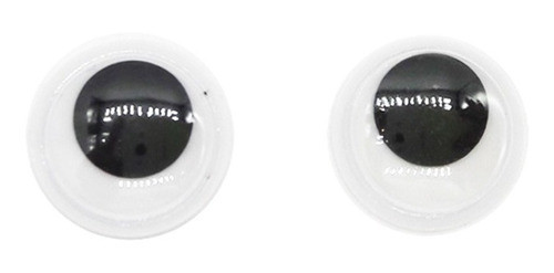 Ojos Moviles P/ Pegar Ojitos Peluche 14mm X 250 Unid 0