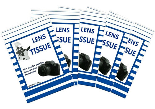 Bloco De Papel De Limpeza De Óculos Lentes Equipamentos 5 Un 0