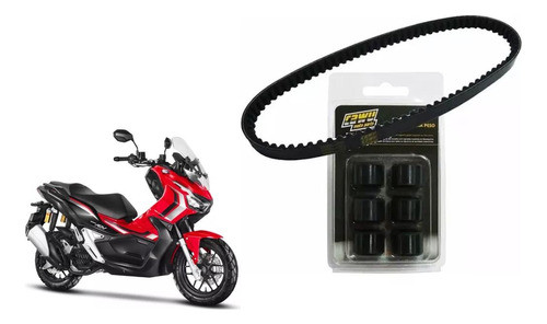 Kit Correia Cvt + Roletes Honda Adv 150 / 2021-2024 0