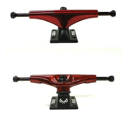 Truck Peril 8.0 139mm Anodized Red Black - Skateboard 0