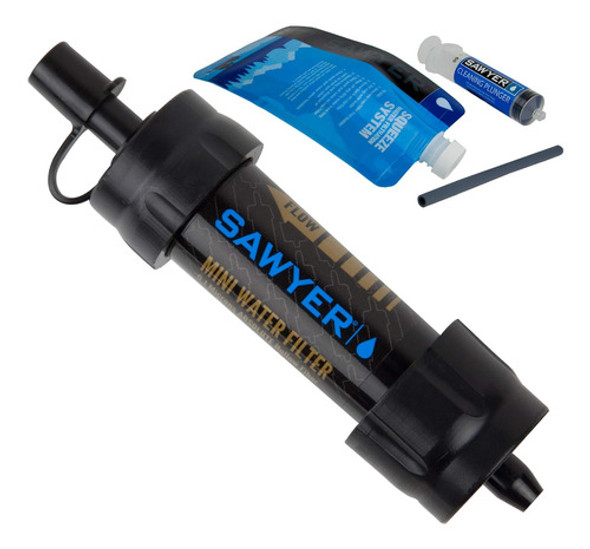 Mini Sistema De Filtración De Agua, Simple, Negro 0