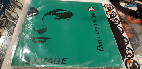 Savage Don't Cry Tonight Vinilo Maxi Germany Vinilo Excelent 0