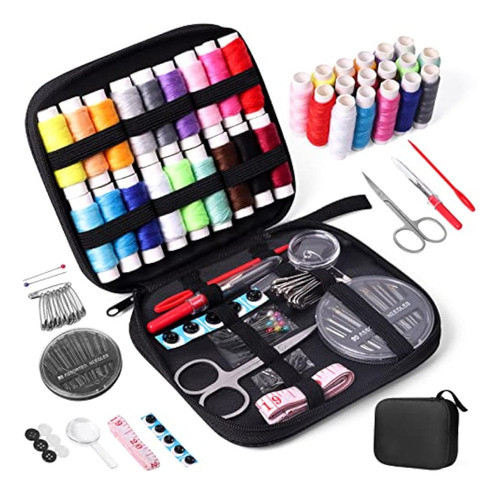 Juning Kit De Costura Con Estuche, Suministros De 0