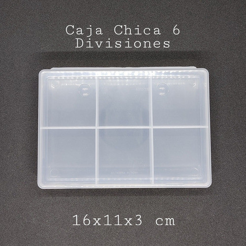Caja Chica Organizadora - 6 Divisiones 0