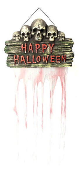 Cartel Calaveras Happy Halloween Decoración 0 Cartel Calaveras Happy Halloween Decoración 0