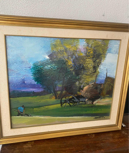 Hugo Nantes Hermoso Óleo Paisaje 0