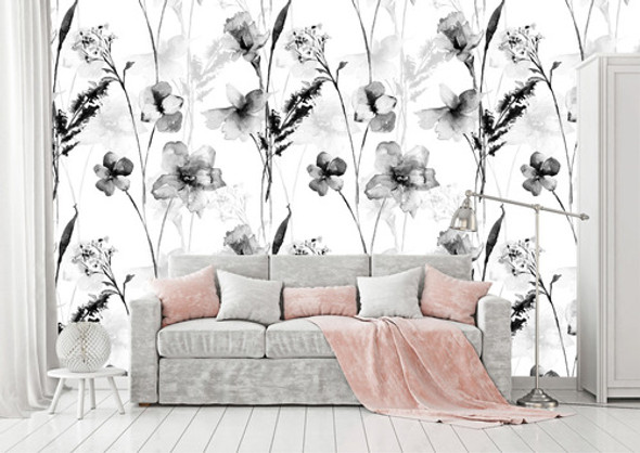 Mural Tropical Vinilo Mate Autoadhesivo - Mt012 1