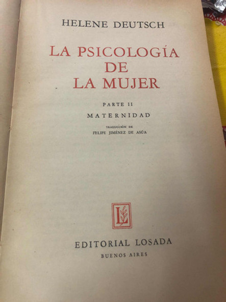 La Psicología De La Mujer   Parte 2 Libro 0