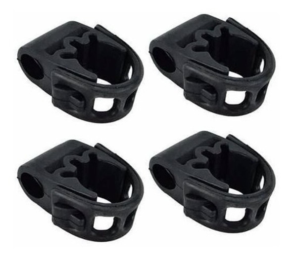 Alça De Borracha Transbike Jogo 4 Pçs Presilhas 1 Polegada 0
