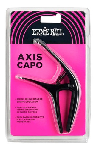 Requinto Ernie Ball P09600 Axis Dual Radius Black Satin 1