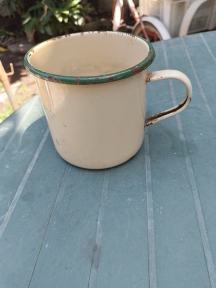 Lote Cacharros Enlozados Antiguos Para Deco 1 Lote Cacharros Enlozados Antiguos Para Deco 1