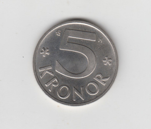 Moneda Suecia 5 Coronas Año 2003 Sin Circular 0