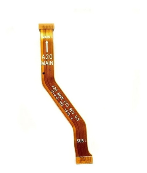 Flex Main Flex Carga Para Samsung A20 A205 Placa Main A Sub 0