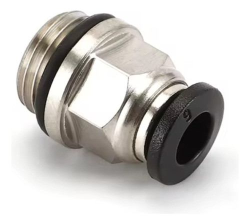 Acople Union Conector Diametro 6mm X 1/4 Rosca Neumatica 1