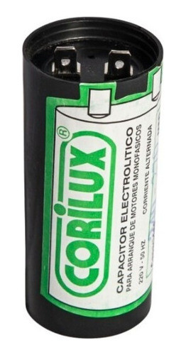 Capacitor Monofásico Arranque Motor 380-430uf 220v Corilux 0