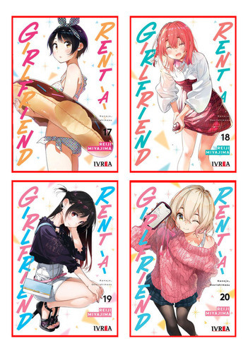 Combo Rent-a-girlfriend 17 A 20 - Manga - Ivrea 0
