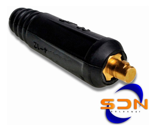 Acople Rápido Soldadura 1/4 Vuelta Bronce Macho/cable 12mm 0