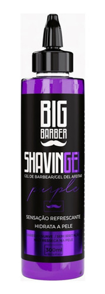 Shaving Gel Barbear Bisnaga Big Barber Purple Fardo 2 Unidad 1