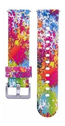 Mallas De Silicona Verizon Gizmo Watch 20mm Pack 5 Dibujos 1