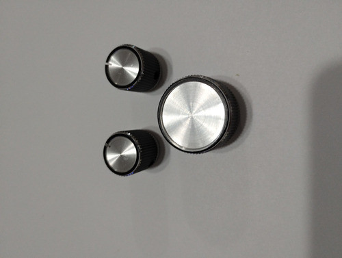 Tres Perillas De Aluminio Anodizada Tameco ********** 1