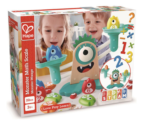 Hape Monster Math Scale - 7350718:ml A $159990 0