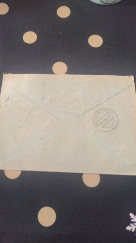 Alemania 3 Er Reich Sobre Con Estampilla Circulado 1