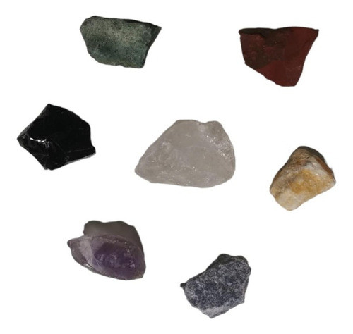 Kit 7 Chakras Piedras En Bruto 0