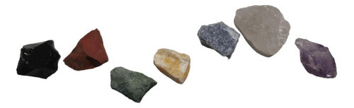 Kit 7 Chakras Piedras En Bruto 1