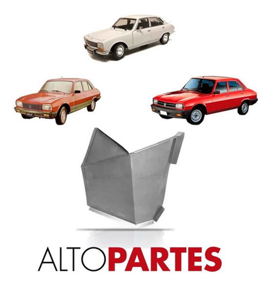 Escuadra De Piso Peugeot 504 505 Puntera Refuerzo Izquierdo 1 Escuadra De Piso Peugeot 504 505 Puntera Refuerzo Izquierdo 1