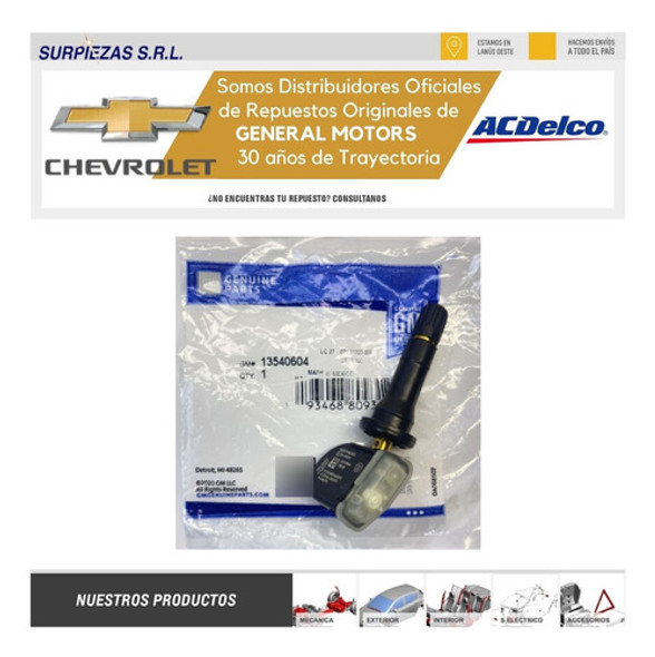 Sensor Precion Neumatico Equinox Chevrolet  Original 1
