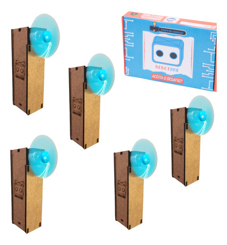 Kit Robótica Maker Robottime Box Iniciante 5 Ventiladores 0