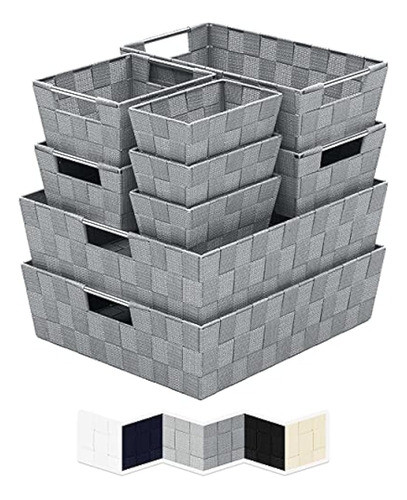 Cesta Para Organización Y Almacenamiento De Armarios (set Of 0