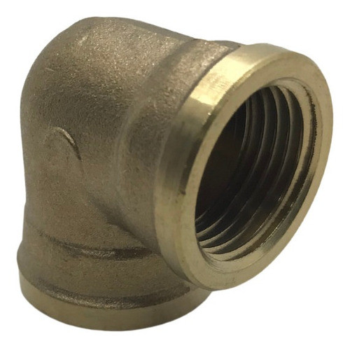 Conexão Cotovelo Joelho 90º Latão Rosca Fêmeax Fêmea 1/2 Bsp 1
