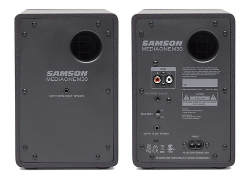 Samson Mediaone M30 3 Powered Studio Monitors (pair)m 1