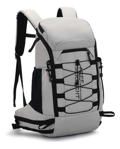 Mochila De Senderismo Bseash Gris Ligera E Impermeable 0 Mochila De Senderismo Bseash Gris Ligera E Impermeable 0
