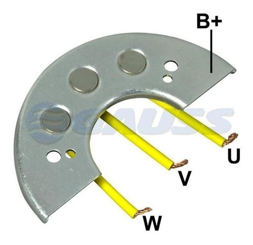 Plaqueta Alternador Serie Toyota Fiat 1