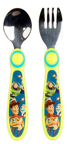 The First Years Disney/pixar Toy Story Tenedor Y Cuchara, Ve 0