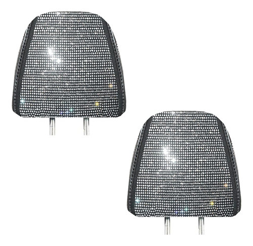 Dyshuai 2 Piezas Bling Cubiertas De Reposacabezas De Coche P 0