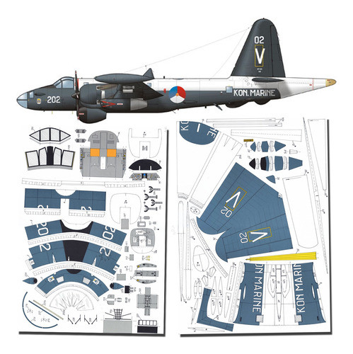 Lockheed P-2 Neptune Papercraft 1.33 0